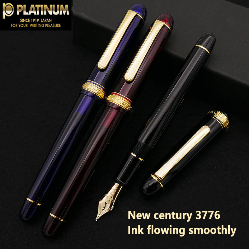 Gold 6138 - Platina Originele Vulpen #3776 Eeuw 14K