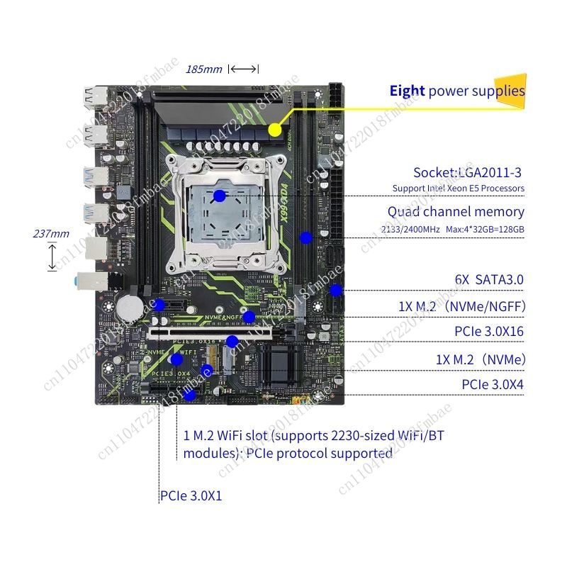 Desktop PC Combinatie Set Matx - E5 2699 V4 recensie en prijs